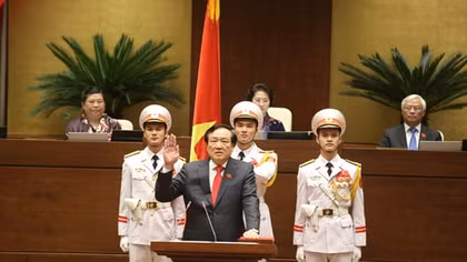 Chánh án TAND tối cao Nguyễn Hoà Bình nguyện xây dựng Toà án trong sạch và liêm chính