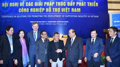 Thủ tướng mong muốn Việt Nam trở thành một “công xưởng sản xuất” trong công nghiệp hỗ trợ