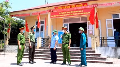 Công an huyện Mỹ Đức bảo đảm an ninh, an toàn "ngày hội non sông"