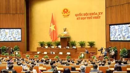 Quốc hội khóa XV khai mạc trọng thể Kỳ họp thứ nhất