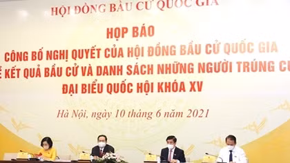 Đã có 499 đại biểu Quốc hội trúng cử khóa XV