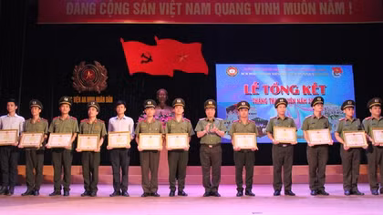 Học viện An ninh tổng kết Tháng Thanh niên