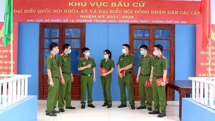 CSCĐ huấn luyện, thực binh hàng trăm phương án bảo vệ bầu cử