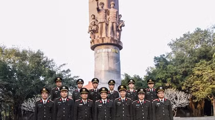 Khoa An ninh xã hội, Học viện ANND tổ chức về nguồn chào mừng ngày truyền thống