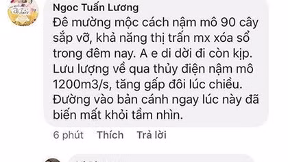 Kỹ sư bịa đặt thông tin vỡ đê “cho vui” bị phạt 12,5 triệu đồng