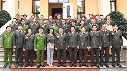 Lực lượng CAND phối hợp, hiệp đồng chặt chẽ, bảo vệ tuyệt đối an toàn Đại hội Đảng XIII