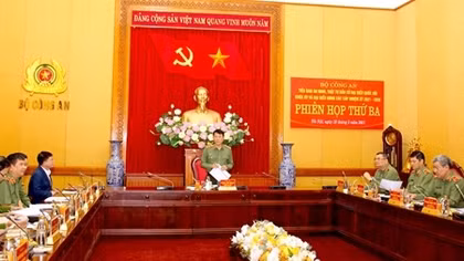 Quyết liệt triển khai các mặt công tác bảo đảm an ninh, an toàn bầu cử đại biểu Quốc hội