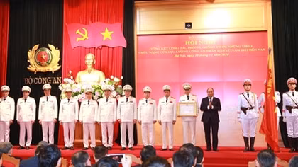 Lực lượng CAND đóng góp quan trọng, tích cực vào công tác phòng, chống tham nhũng