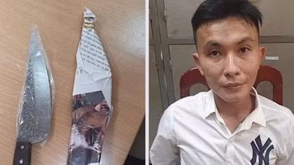 Cầm dao vào cửa hàng quần áo cướp đồ tặng bạn gái