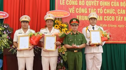 Thành lập Tiểu đoàn CSCĐ, đặc nhiệm tại huyện đảo Phú Quốc