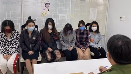 Đánh sập đường dây mại dâm “Tập đoàn phò”