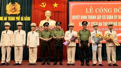 Thành lập Cơ quan UBKT Đảng ủy Công an TP Đà Nẵng