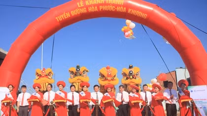 Đà Nẵng khánh thành tuyến đường vành đai phía nam