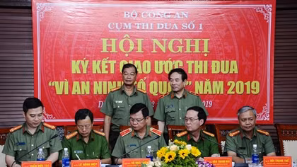 Cụm thi đua số 1 quyết tâm thực hiện xuất sắc nhiệm vụ năm 2019