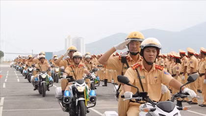 Lực lượng CSGT hoàn thành xuất sắc nhiệm vụ tại GEF 6