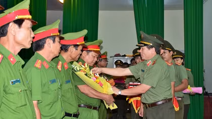 Công an Đà Nẵng điều động, bổ nhiệm nhân sự theo mô hình tổ chức mới