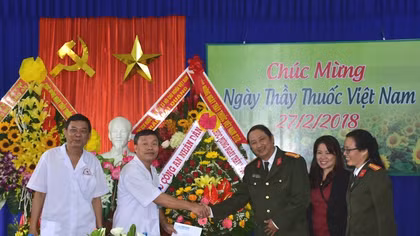 Báo CAND chúc mừng Bệnh viện 199 nhân Ngày Thầy thuốc Việt Nam
