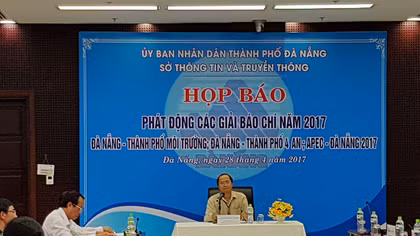 Đà Nẵng phát động Giải Báo chí 2017