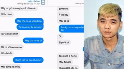Qua đêm với bạn trai còn nhắn tin về nhà bị bắt cóc, tống tiền