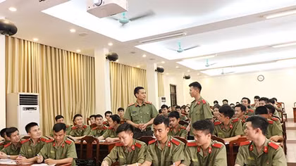 Nỗ lực xây dựng và đào tạo ngành tham mưu chỉ huy CAND bài bản, chuyên sâu