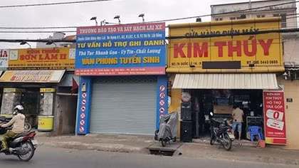 Trung tâm Dạy nghề và Đào tạo, Sát hạch lái xe Trường Đại học ANND không liên quan đến vụ việc ở Thủ Đức