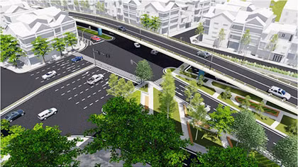 Cầu vượt nút An Dương-Thanh Niên được đầu tư trên 300 tỷ đồng
