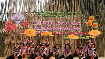 Tưng bừng Lễ hội Gầu tào ở Hang Kia, Pà Cò