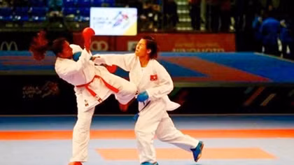Nguyễn Thị Ngoan giành HCV lịch sử tại giải Karatedo thế giới