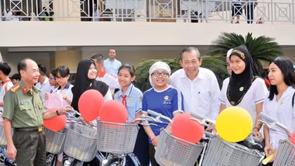 Quỹ bảo trợ mang thương hiệu Báo CAND