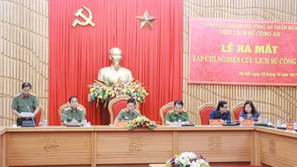 Ra mắt Tạp chí Nghiên cứu Lịch sử Công an