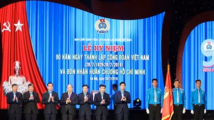 Công đoàn Việt Nam luôn là lực lượng tiên phong