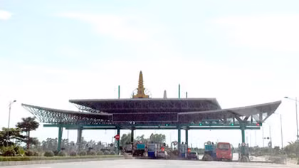 Xử lý số tiền phí đường bộ đã thu tại trạm Mỹ Lộc-Nam Định