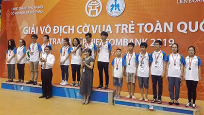 Khởi tranh Giải Vô địch cờ vua trẻ xuất sắc toàn quốc