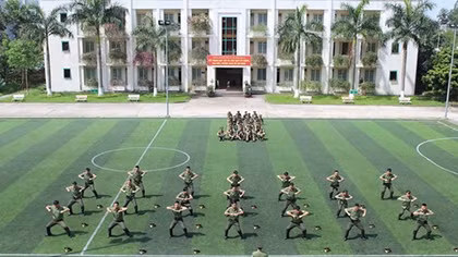 Hội thao điều lệnh, võ thuật Công an Cửa khẩu Nội Bài