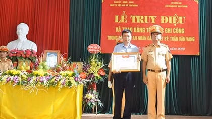Những liệt sỹ Công an giữa thời bình