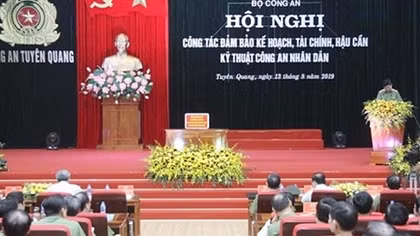 Khai mạc Hội nghị công tác đảm bảo kế hoạch, tài chính, hậu cần kỹ thuật CAND