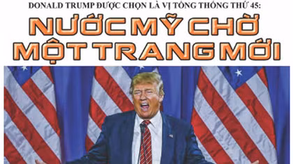 Nước Mỹ chờ một trang mới