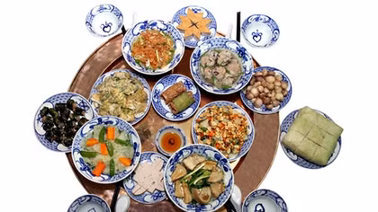 Mâm cỗ Tết xưa và nay 