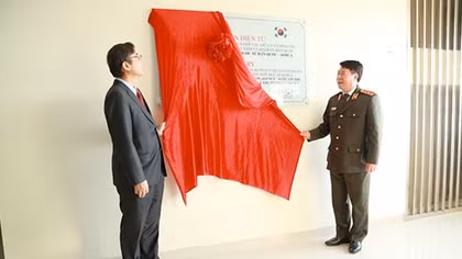 Khánh thành thư viện điện tử Học viện CSND