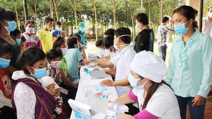 Thông báo cho người dân nhận biết bệnh bạch hầu để đề phòng