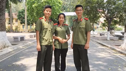 Bí quyết học tốt, sở hữu nhiều giải thưởng của ba sinh viên an ninh