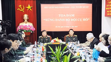 Sáng mãi phẩm chất cao đẹp “Bộ đội Cụ Hồ”