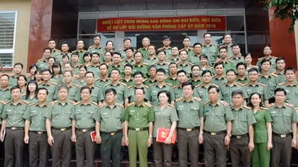 Nâng cao chất lượng công tác của văn phòng cấp ủy trong CAND