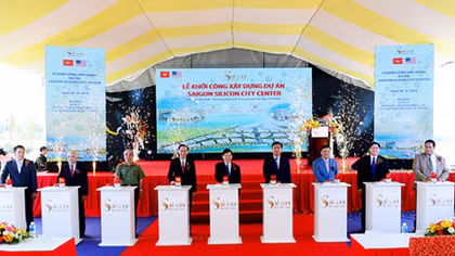 Khởi công dự án Saigon Silicon City Center tại Khu công nghệ cao TP HCM