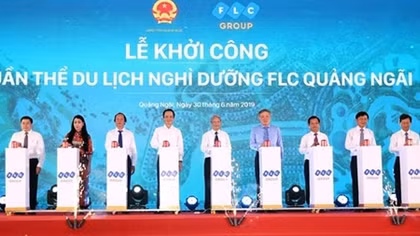 FLC khởi công quần thể nghỉ dưỡng quy mô 1.026 ha tại Quảng Ngãi