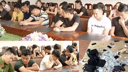 Phá sới bạc, thu giữ hàng trăm triệu đồng
