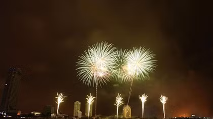 Nhiều địa phương tổ chức bắn pháo hoa trong tháng 4-2019
