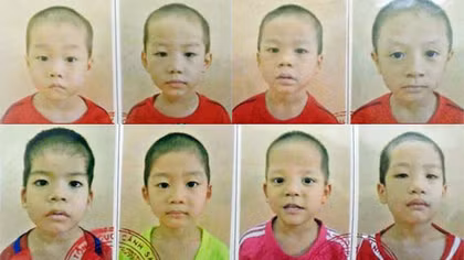 Tìm cha, mẹ cho 8 bé trai bị bán ra nước ngoài