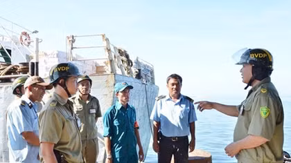 Mô hình tổ liên quân hóa giải tụ điểm phức tạp cảng cá
