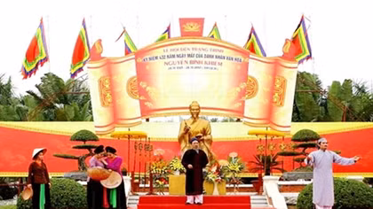 Khai mạc Lễ hội Đền Trạng Trình 2018 